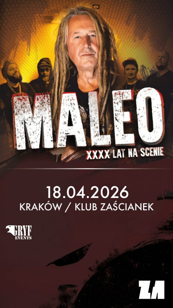 Maleo świętuje jubileusz 40-lecia na scenie. Koncert odbędzie się w krakowskim klubie Zaścianek. Mamy podwójne zaproszenia [KONKURS] 2