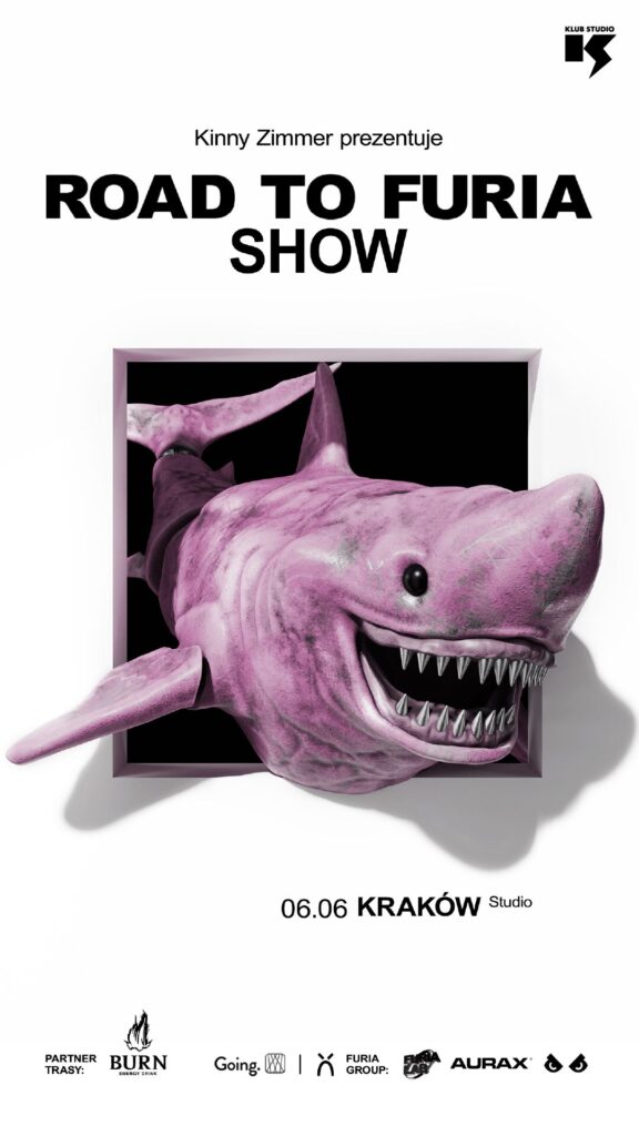 Kinny Zimmer i "ROAD TO FURIA SHOW" już w czerwcu w krakowskim Klubie Studio 2