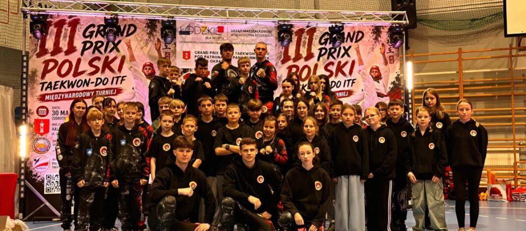Worek medali zawodników KS Wojownik na Grand Prix Polski w Taekwon-do ITF!