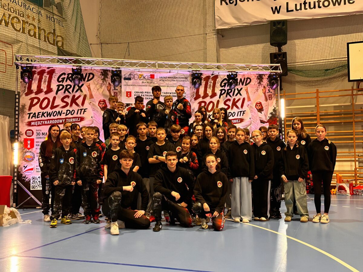 Worek medali zawodników KS Wojownik na Grand Prix Polski w Taekwon-do ITF!