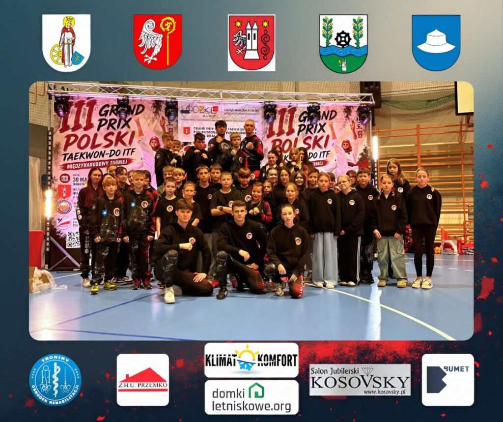 Worek medali zawodników KS Wojownik na Grand Prix Polski w Taekwon-do ITF! 1