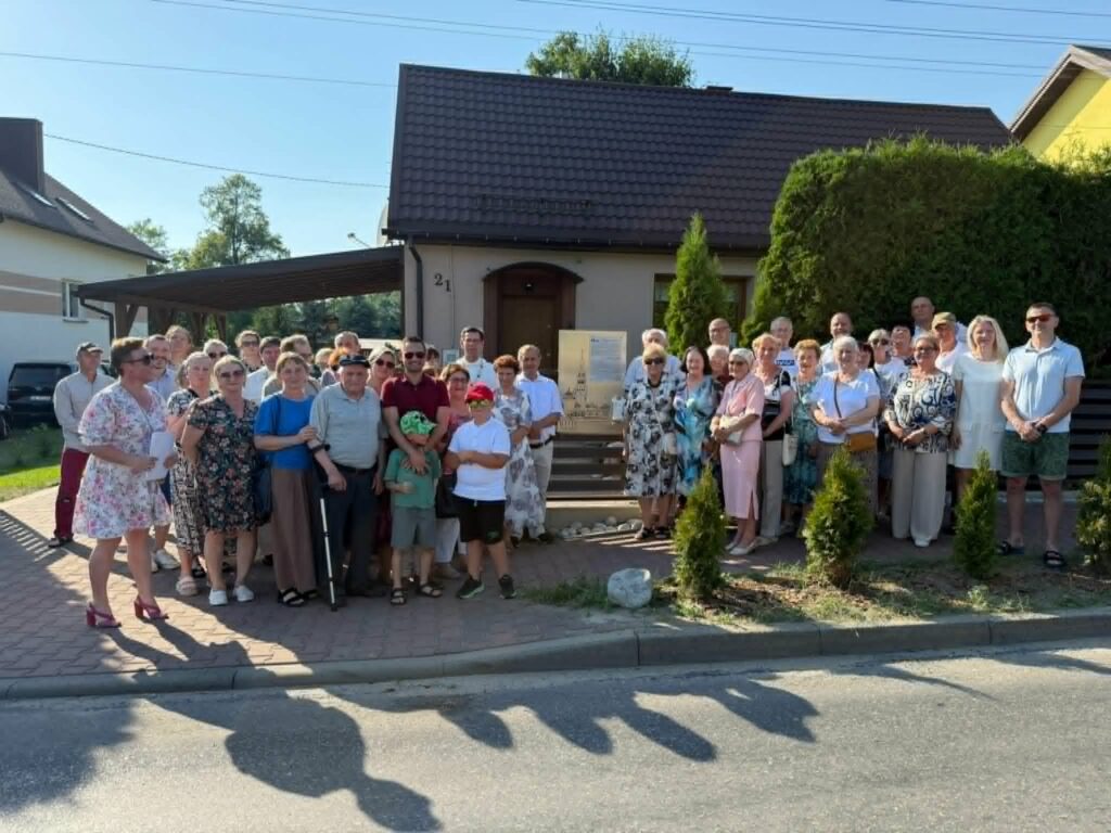 Figura o. Ireneusza Pompy dołączyła do Szlaku Tradycji w Żarkach. 1