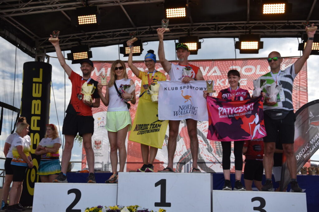 Dziewięć medali Mistrzostw Polski dla zawodników Nordic Team Częstochowa 1