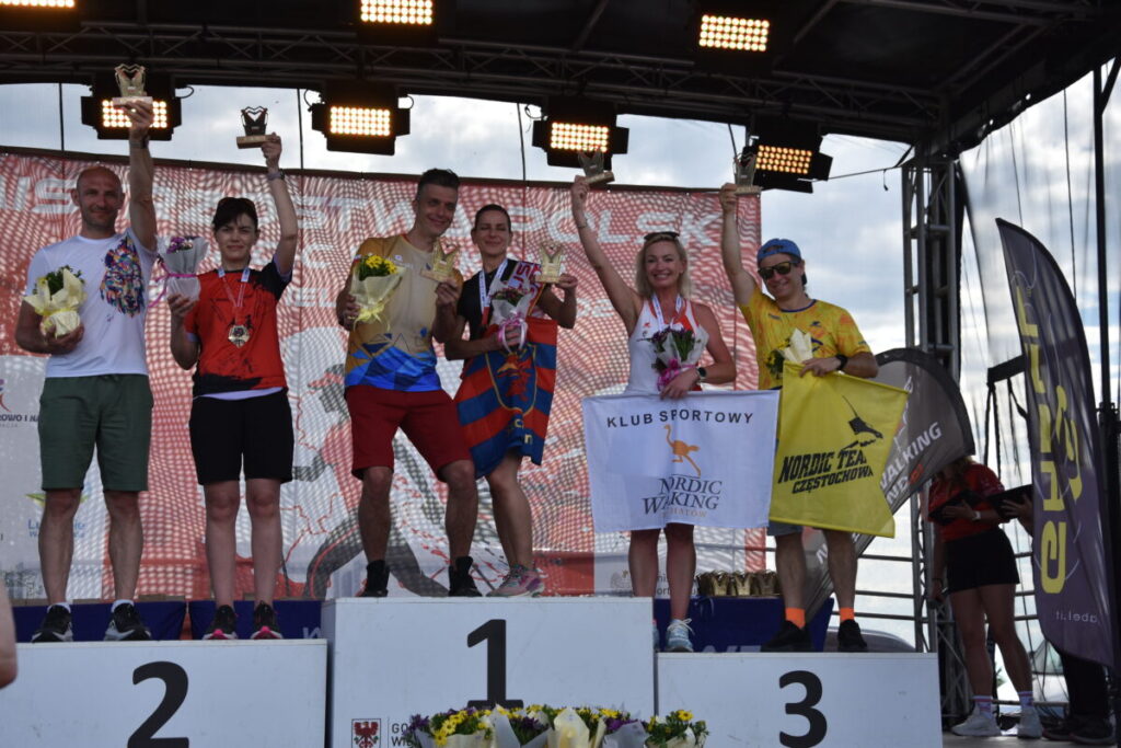 Dziewięć medali Mistrzostw Polski dla zawodników Nordic Team Częstochowa 7