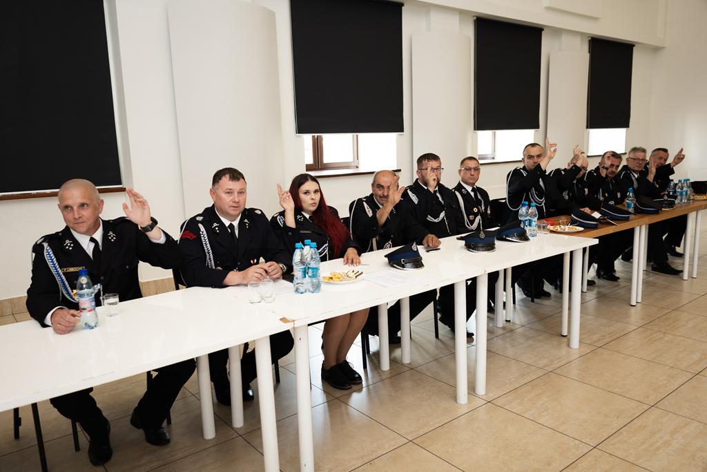 Wybory w OSP - strażacy wybrali nowy zarząd. 1