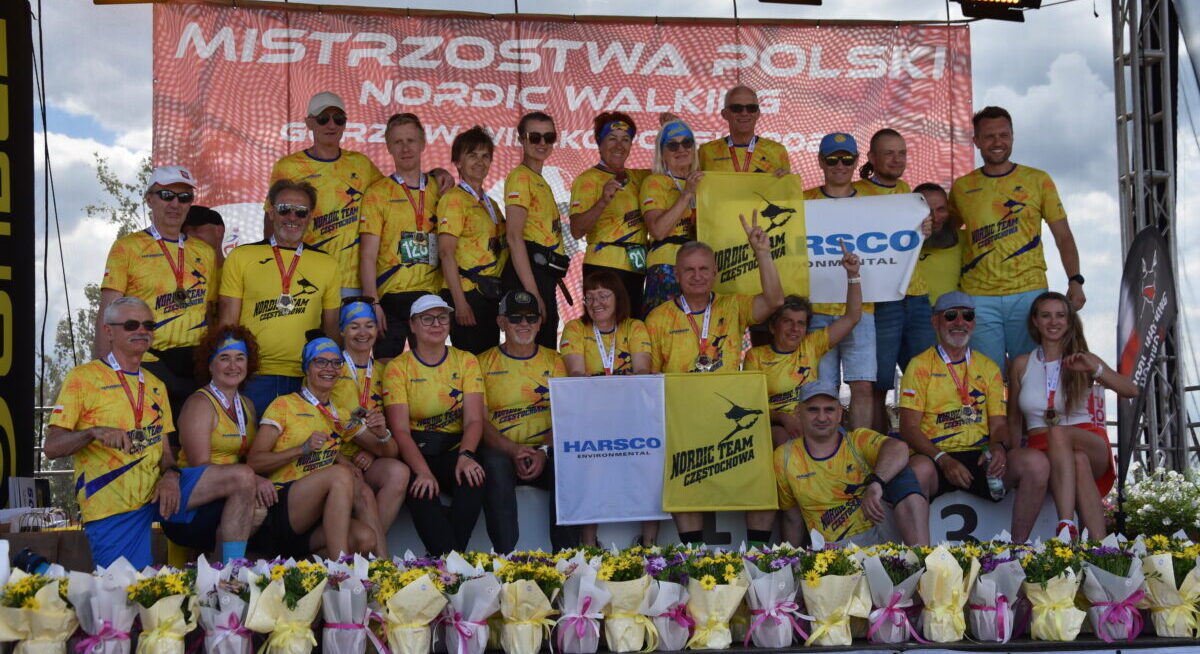 Dziewięć medali Mistrzostw Polski dla zawodników Nordic Team Częstochowa