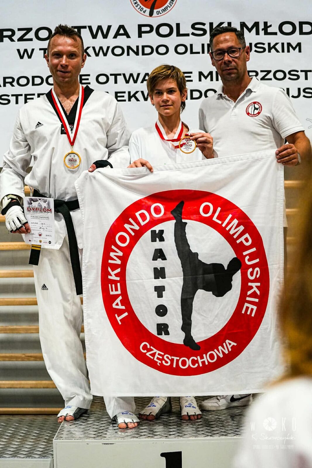 Dwa złote medale mistrzostw Polski dla zawodników klubu taekwondo Luks Kantor!