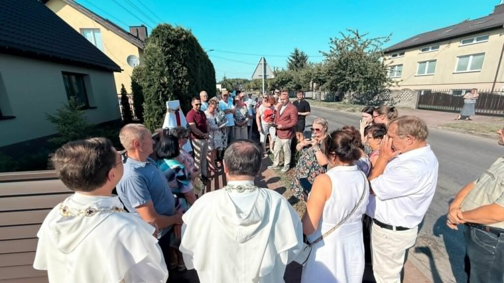 Figura o. Ireneusza Pompy dołączyła do Szlaku Tradycji w Żarkach. 8