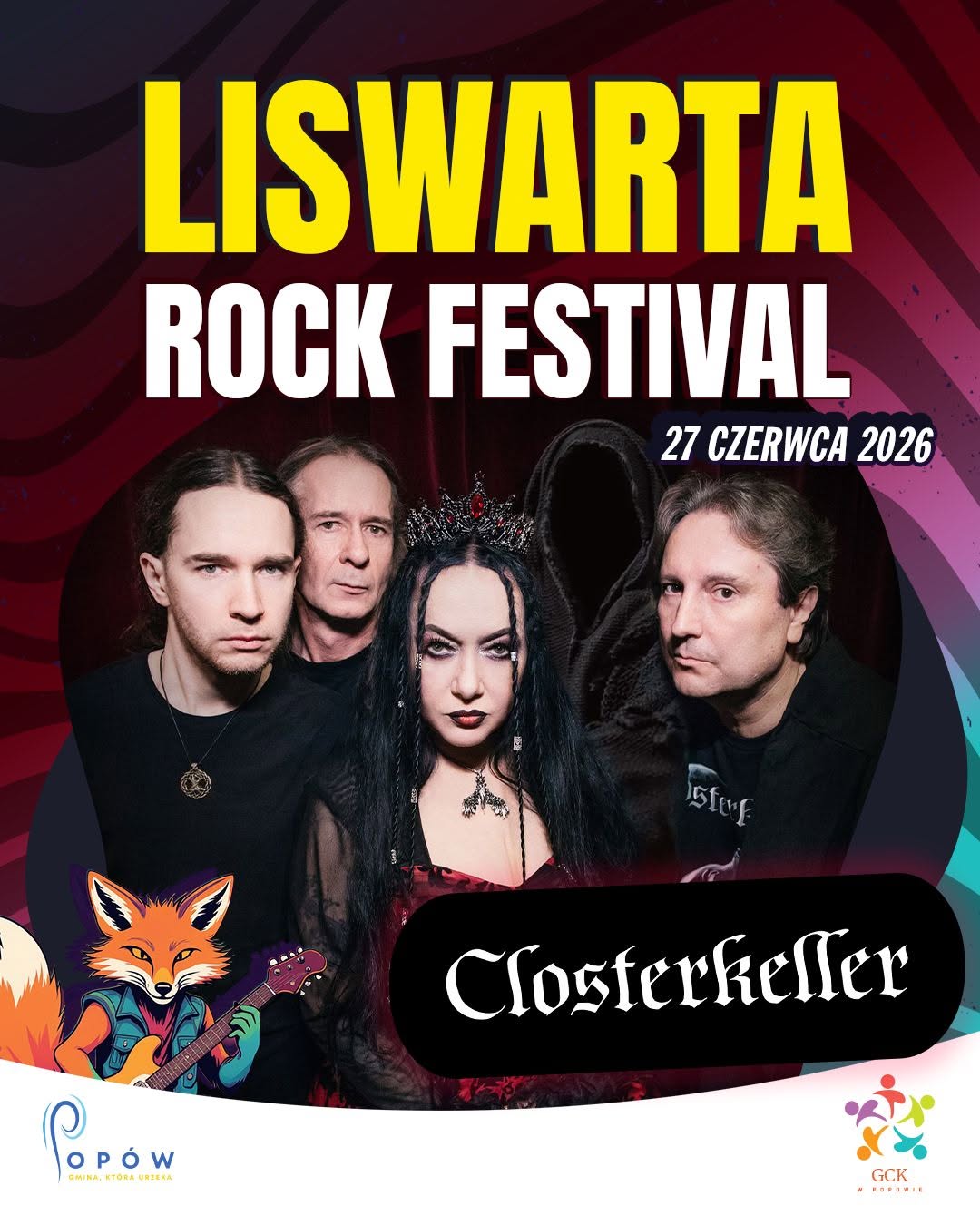 Liswarta Rock Festiwal w gminie Popów – rockowa tradycja nad Liswartą powraca w najbliższy weekend.