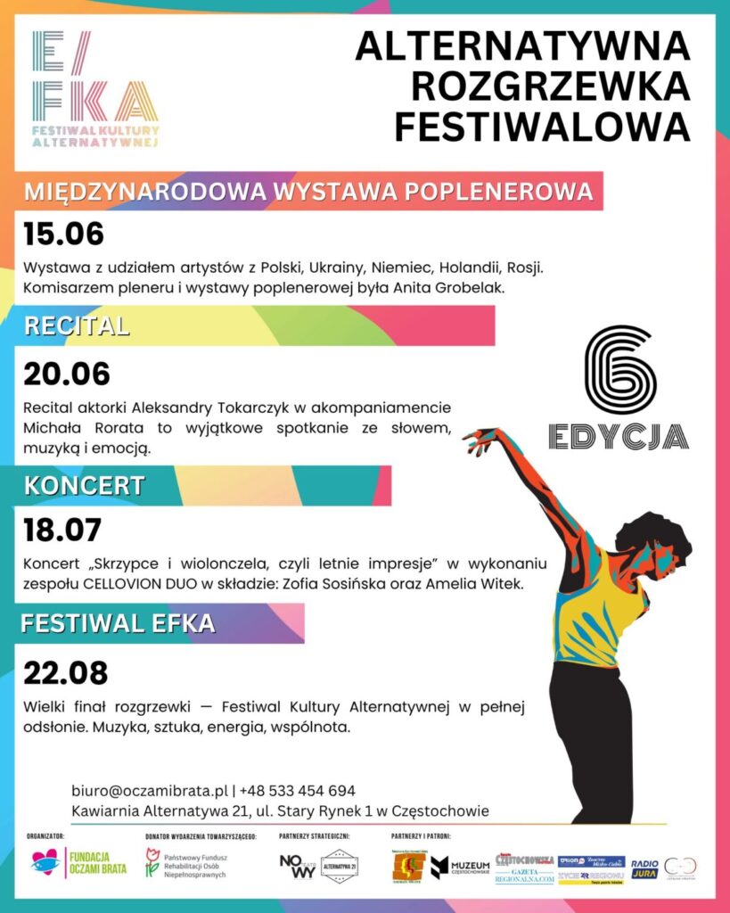 Już w sobotę 20 czerwca recital Aleksandry Tokarczyk z akompaniamentem Michała Rorata! 1