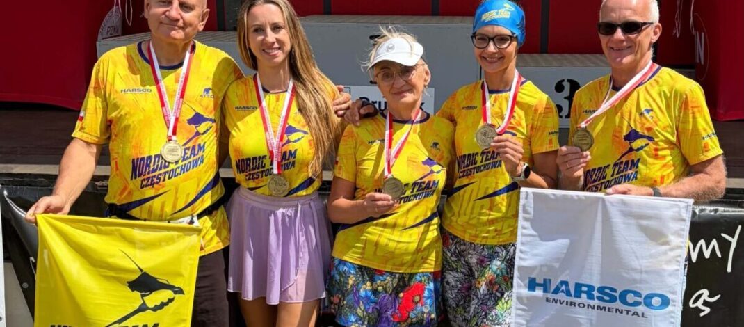 Nordic Team Częstochowa – z kijkami po mistrzowskie medale