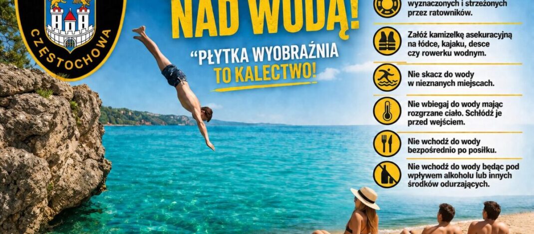Częstochowska Straż Miejska przestrzega! ,,Płytka” wyobraźnia to kalectwo!