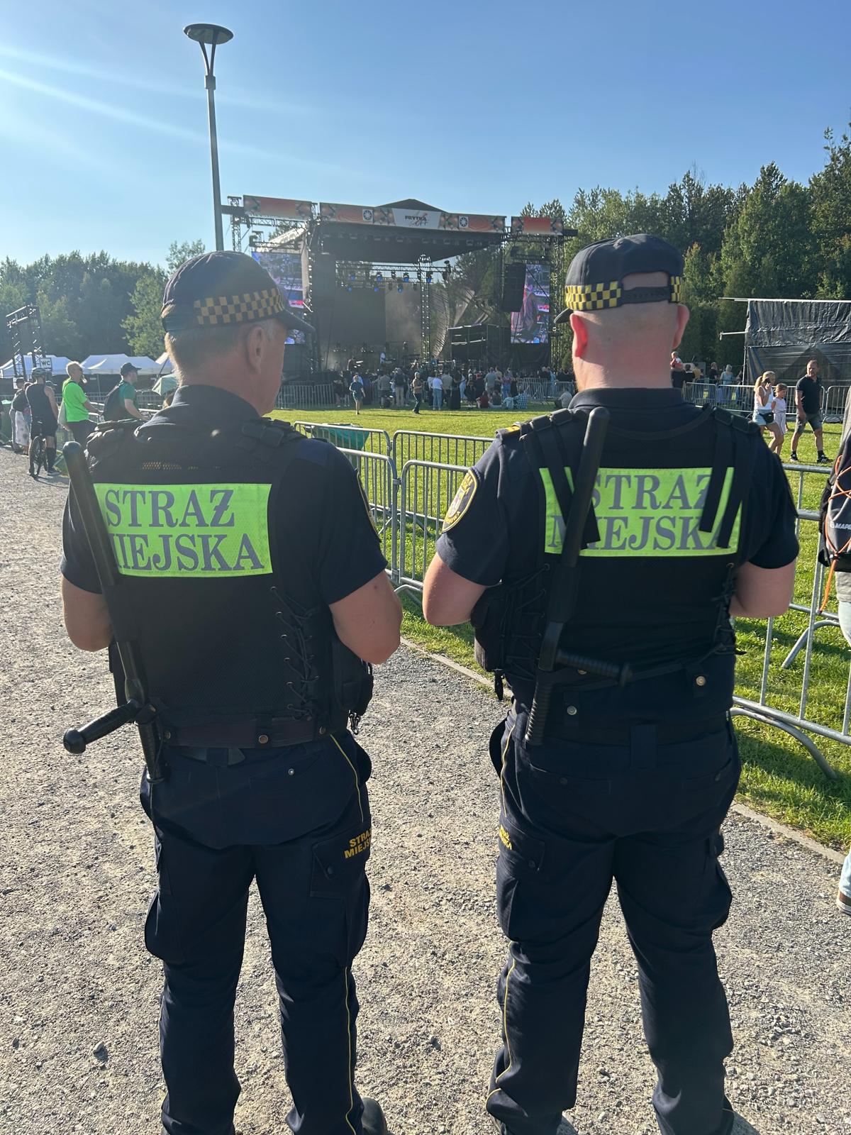 Straż Miejska zabezpieczała Festiwal Frytka Off