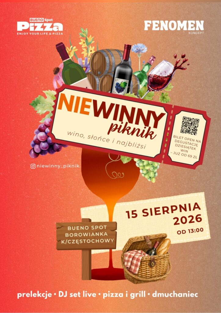 NIEWINNY Piknik 2026 w Borowiance pod Częstochową. Mamy dwa podwójne zaproszenia [KONKURS] 2