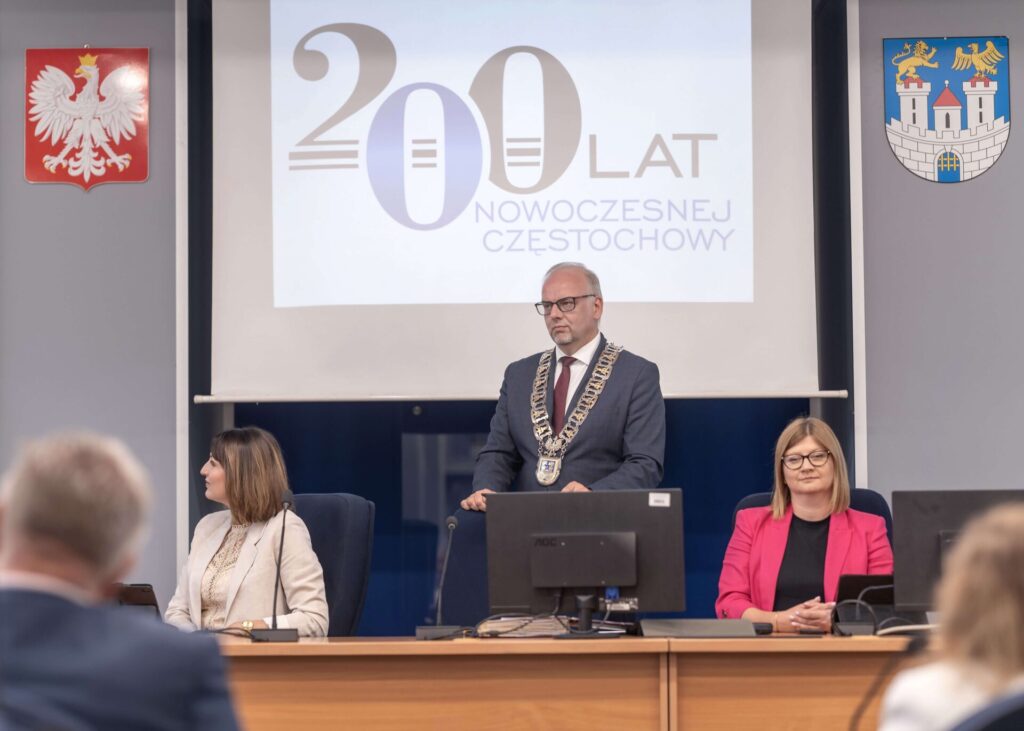 Uroczysta sesja z okazji 200 lat nowoczesnej Częstochowy - Jan Bernhard patronem wiaduktu! 11