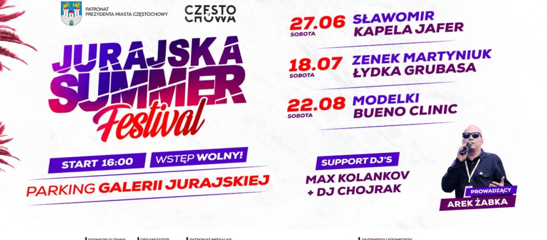 Modelki, PARTY BUS i laser show na finał Jurajska Summer Festiwal – ostatnia odsłona już 22 sierpnia!