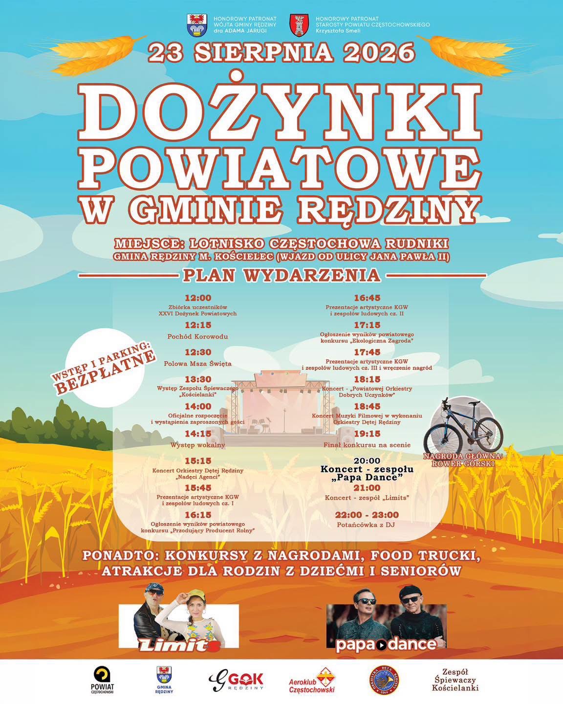 Dożynki Powiatowe - Gmina Rędziny