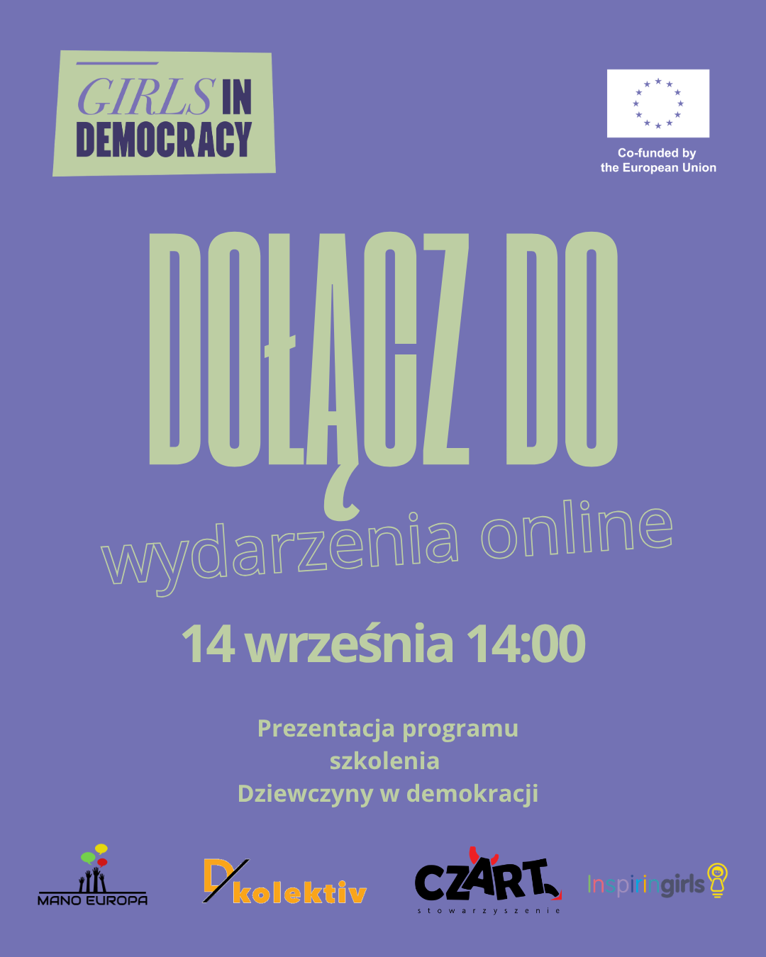 „Girls in Democracy” w Częstochowie – bezpłatny udział!
