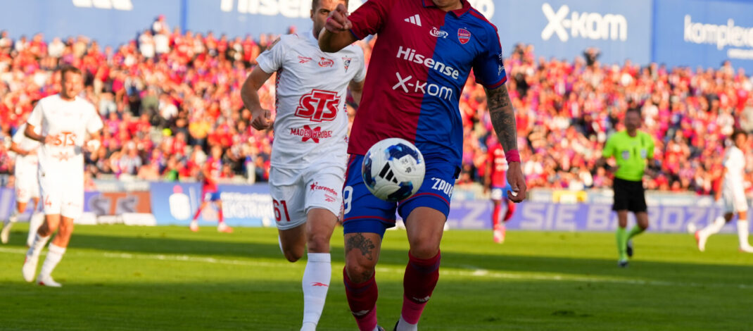 Piąta porażka z rzędu piłkarzy Rakowa. Tym razem z wicemistrzem Polski Górnikiem Zabrze