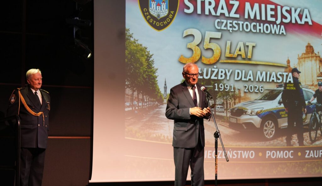 Częstochowska Straż Miejska świętowała 35-lecie. Pomaga mieszkankom i mieszkańcom od 1991 roku... 2