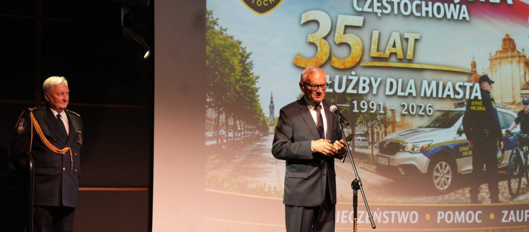 Częstochowska Straż Miejska świętowała 35-lecie. Pomaga mieszkankom i mieszkańcom od 1991 roku…