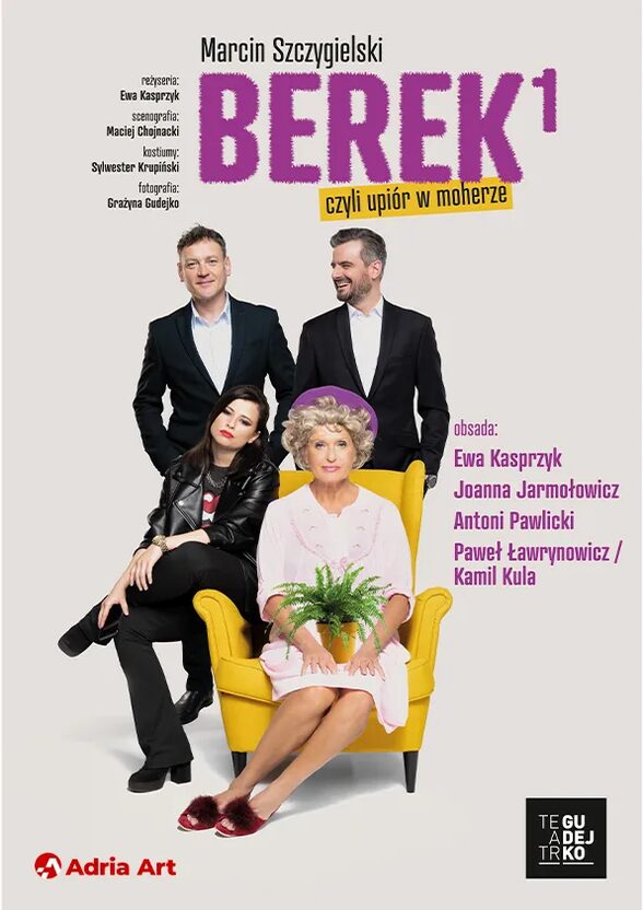 Teatralny hit "Berek, czyli upiór w moherze" wraca na scenę Filharmonii Częstochowskiej. Mamy podwójne zaproszenie [KONKURS] 2