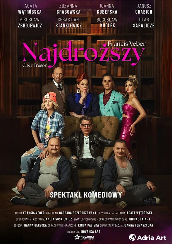 Błyskotliwa komedia "Najdroższy" już 11 października na scenie Filharmonii Częstochowskiej. Mamy podwójne zaproszenie [KONKURS] 2