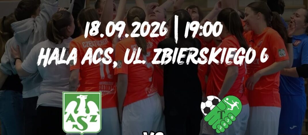 Inauguracja sezonu Ekstraligi Futsalu Kobiet. KU AZS UJD zaprasza na mecz