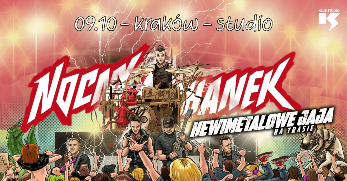 Nocny Kochanek wyrusza w jesienną trasę koncertową. 9 października zagra w krakowskim Klubie Studio. Mamy podwójne zaproszenia [KONKURS]