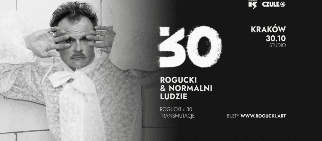 Rogucki x30, czyli jubileuszowo w krakowskim klubie Studio. Mamy dwa podwójne zaproszenia [KONKURS]