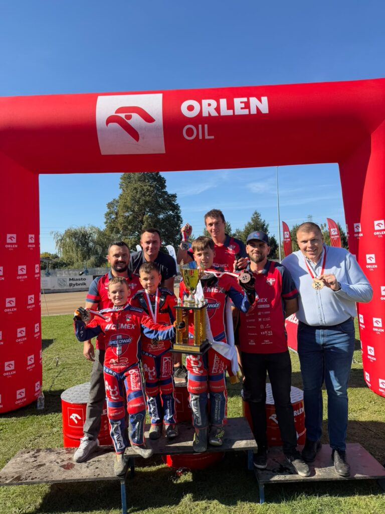 Brąz Drużynowych Mistrzostw Polski w miniżużlu dla zawodników Cemex Speedway Rędziny 1