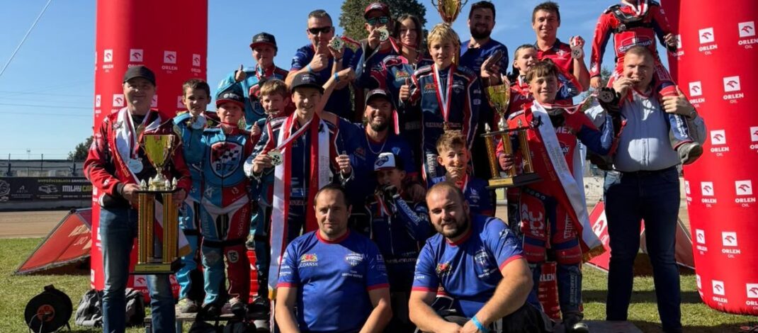 Brąz Drużynowych Mistrzostw Polski w miniżużlu dla zawodników Cemex Speedway Rędziny