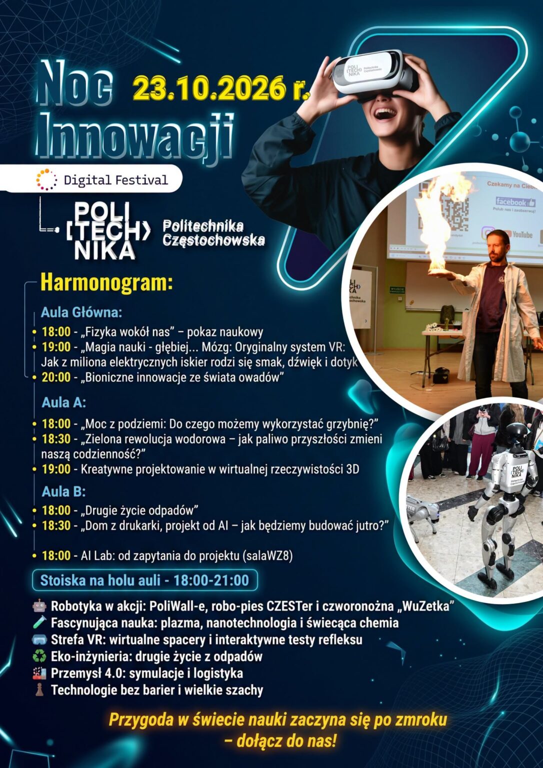 Noc Innowacji po raz 8. Fascynujący świat nowych technologii na ...